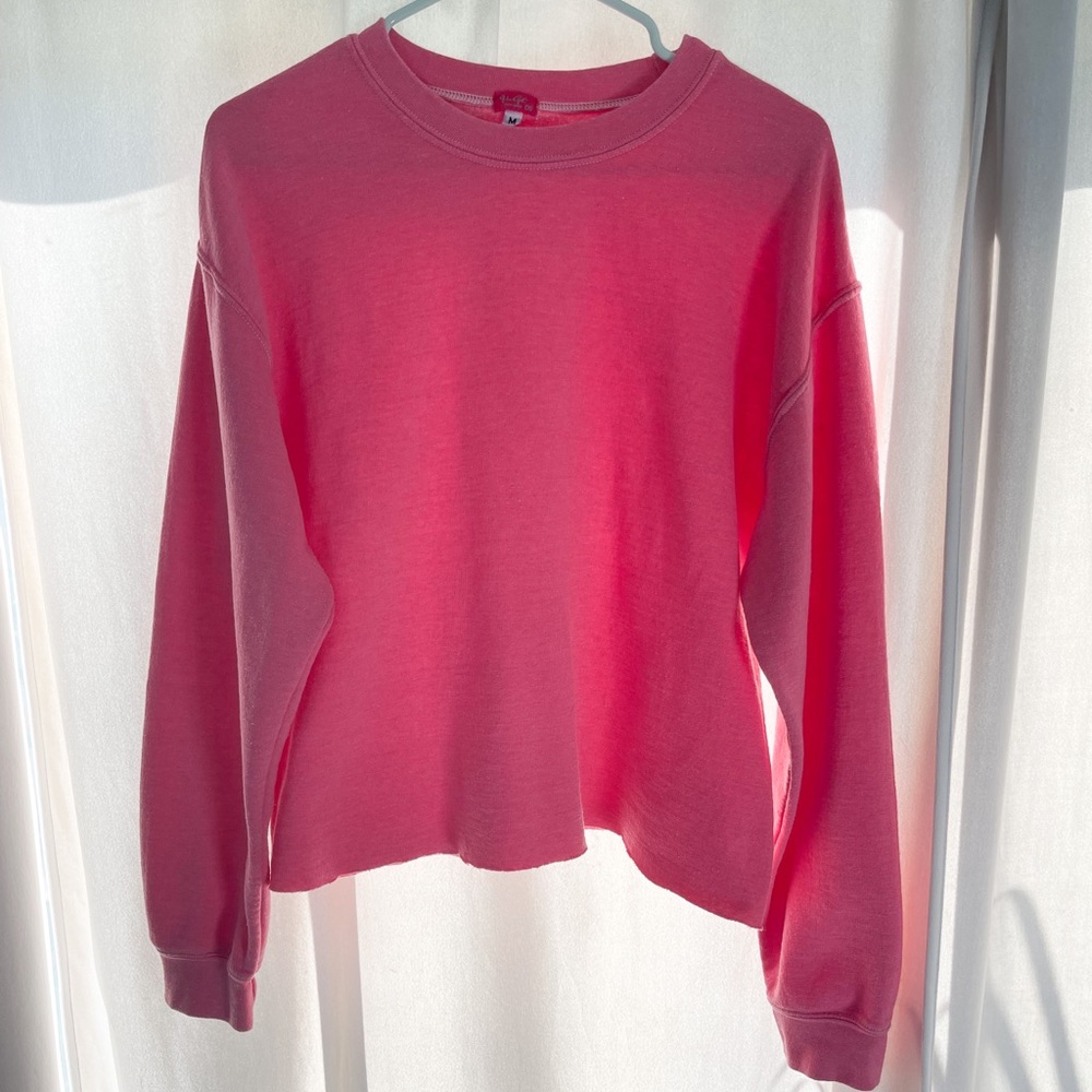 PINK JOHN GALT CREWNECK